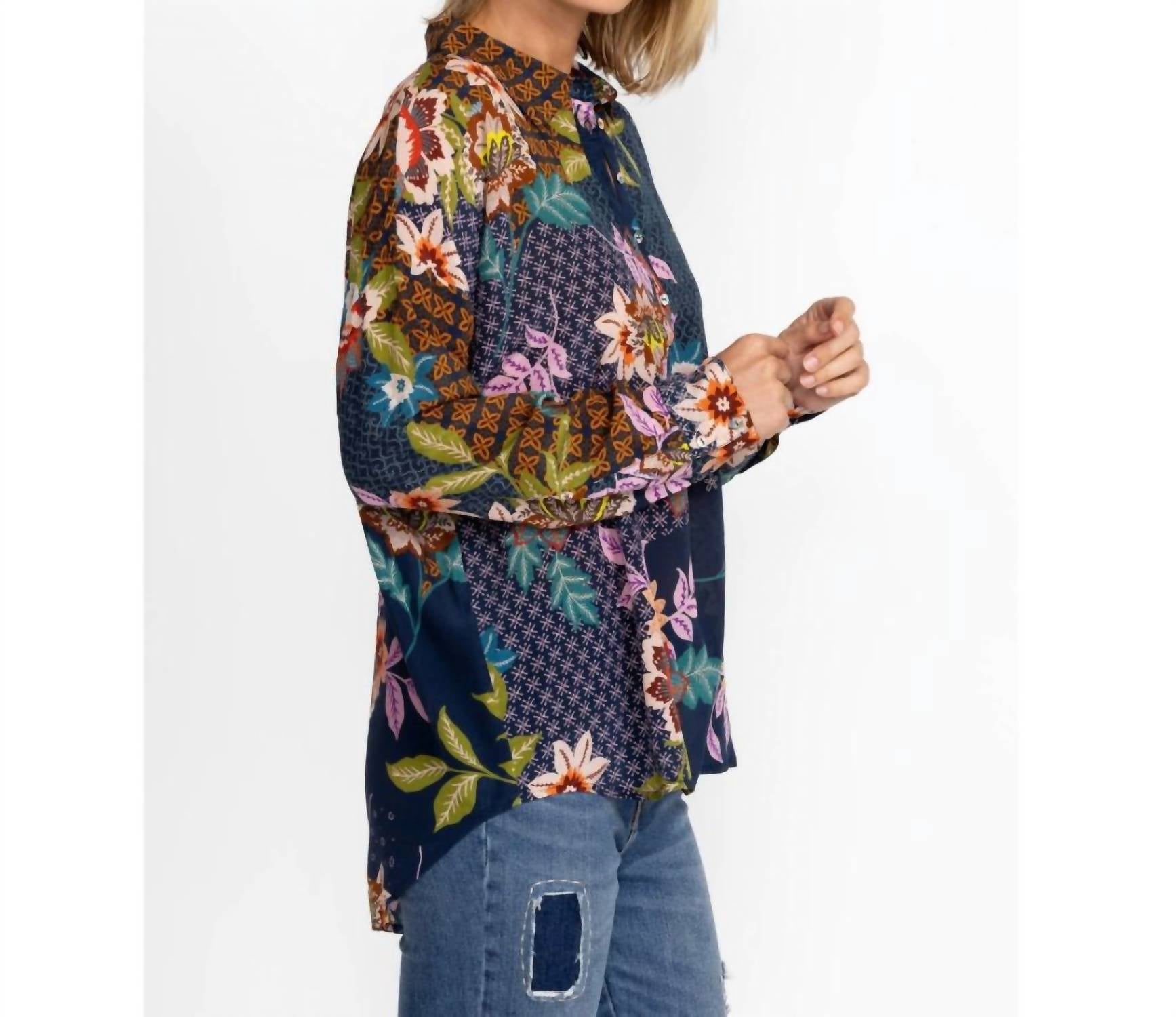 Johnny Was - Women's Delfino Lotus Blouse