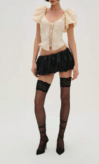 For Love & Lemons - Frosted Organza Top