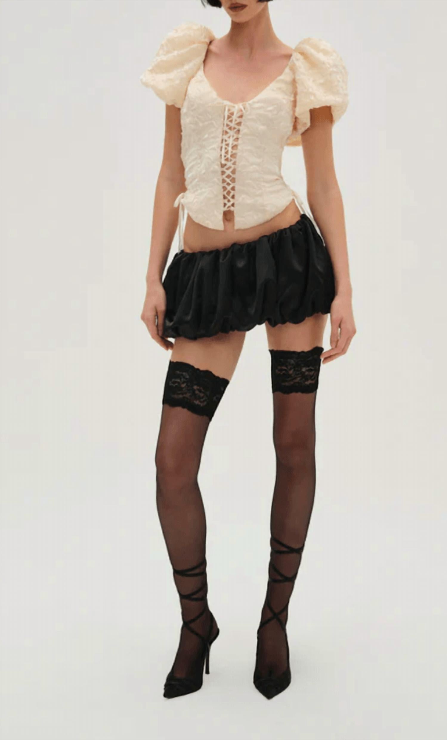 For Love & Lemons - Frosted Organza Top