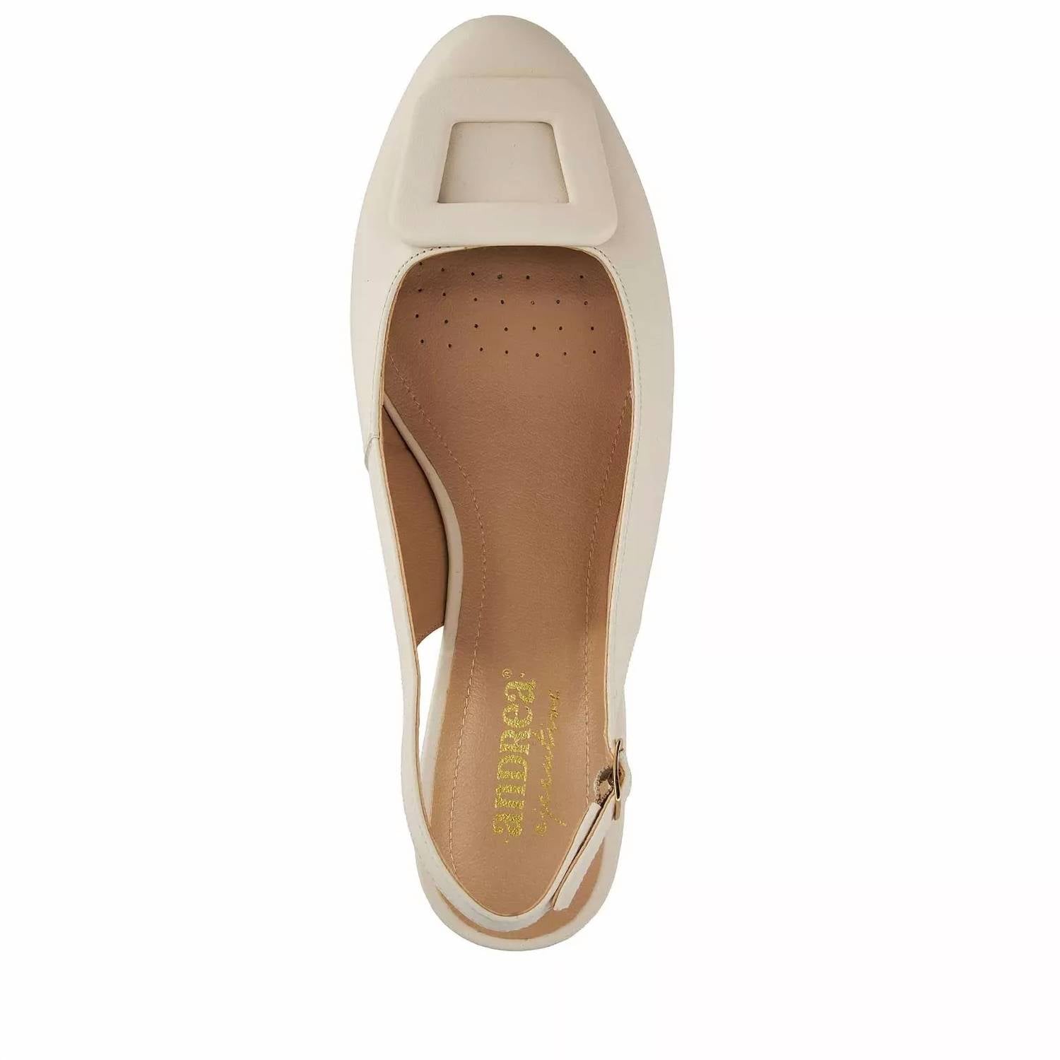 Andrea - Women's Slingback Low Heel Pumps
