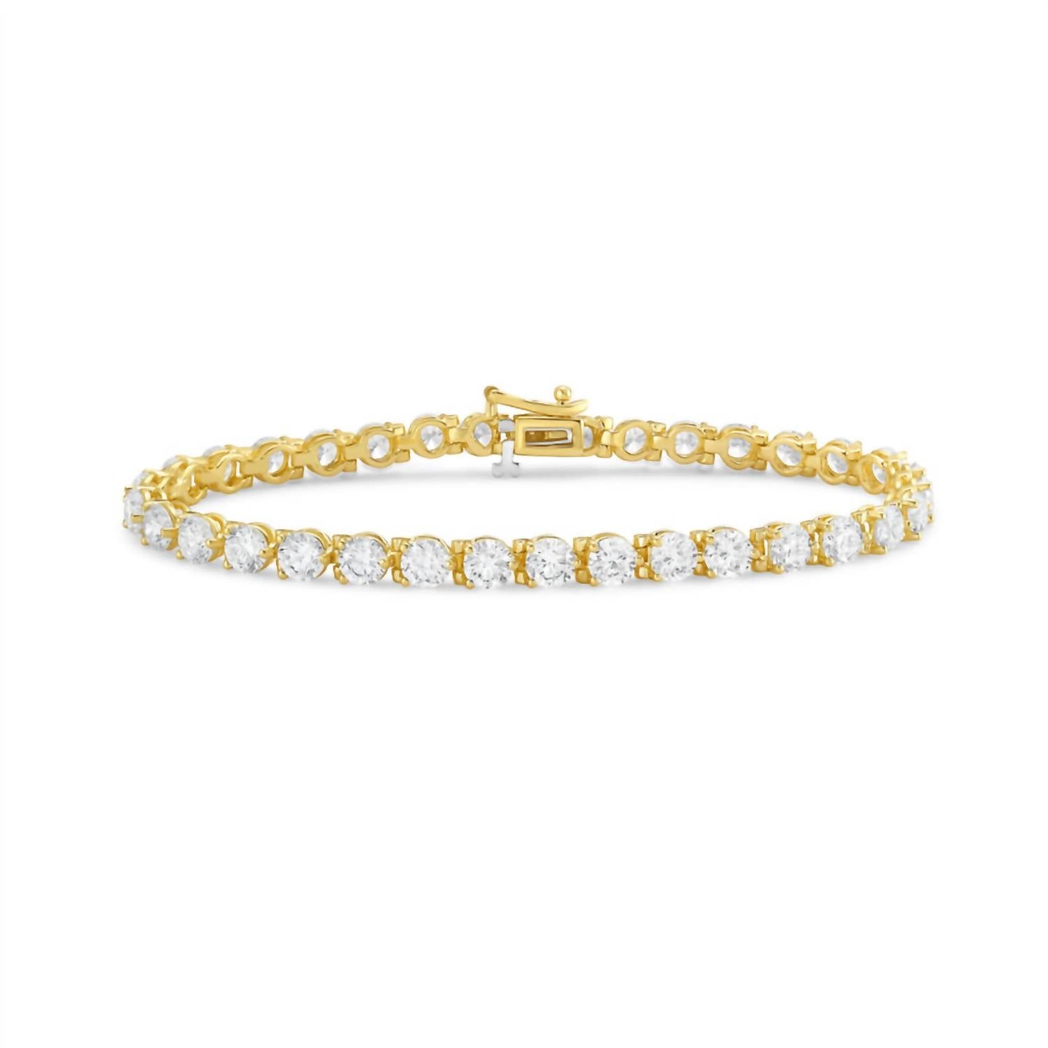 Diana M Jewels - Women's Round Lab-Grown Diamond Jewelry Bracelet (8.00 Ct) - Elegant Plus