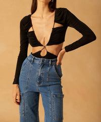 Misha - Bea Cut Out Bodysuit