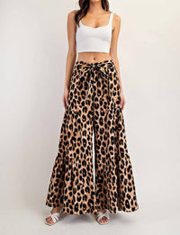 Ee:Some - Tiered Wide Leg Pants