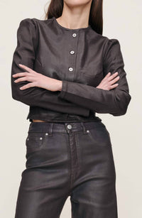 Dl1961 - Women'S - Sculpted Coated Denim Top