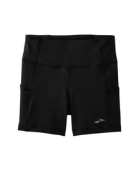 BROOKS Method 5" Short Tight in black - women's shorts - view 4