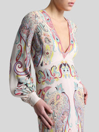 Etro - Printed Long Dress