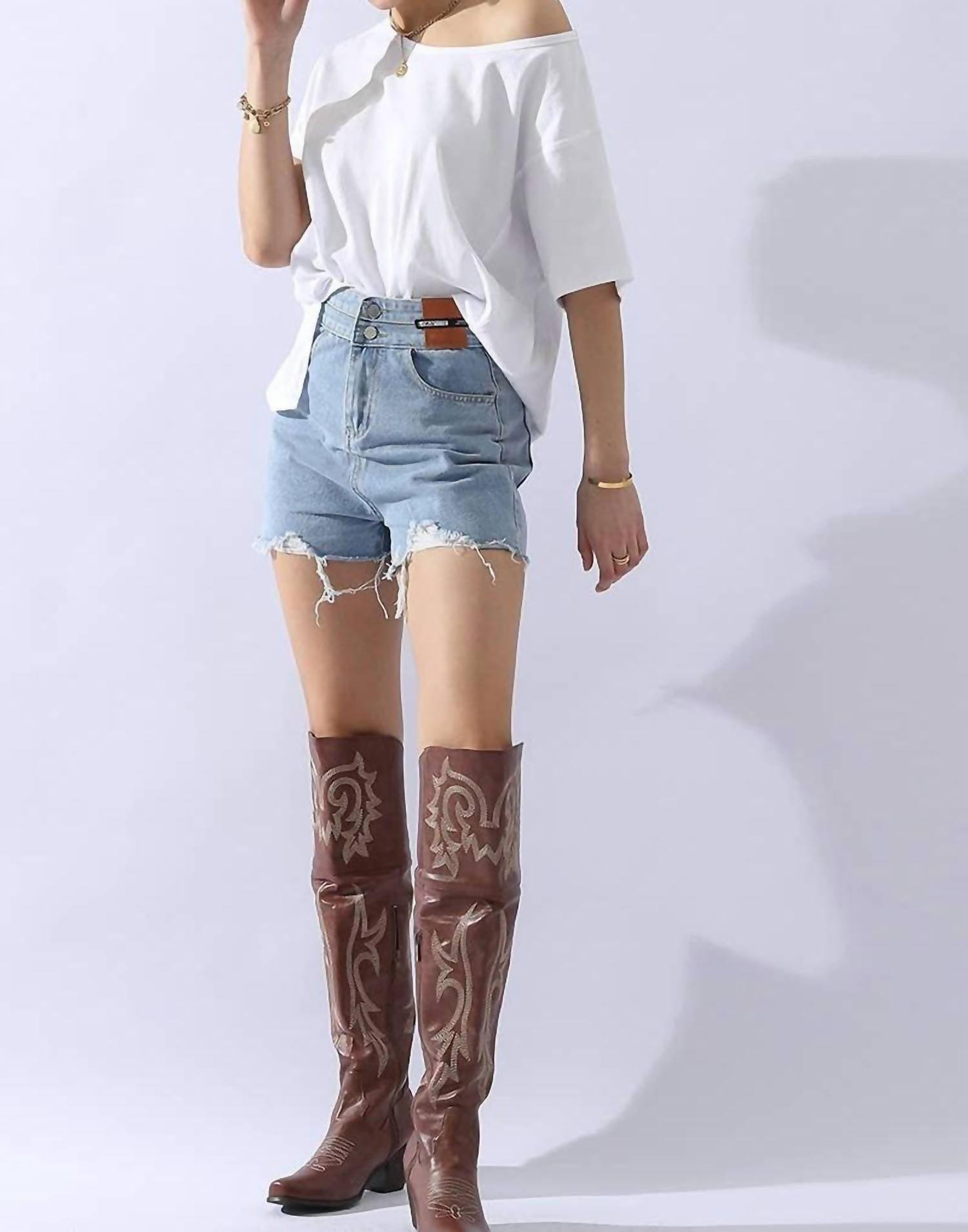 Ninexis - Loose Fit Shirt Top