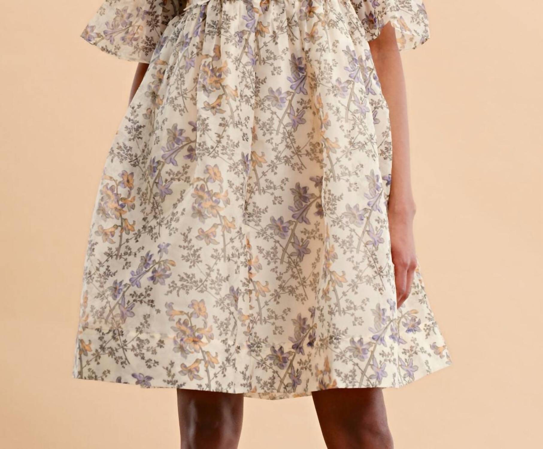 Bytimo - Women's Organza Mini Lace Dress