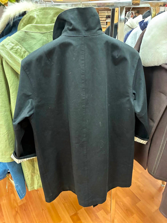 2Her2Him - Women's Striped Trim Raincoat