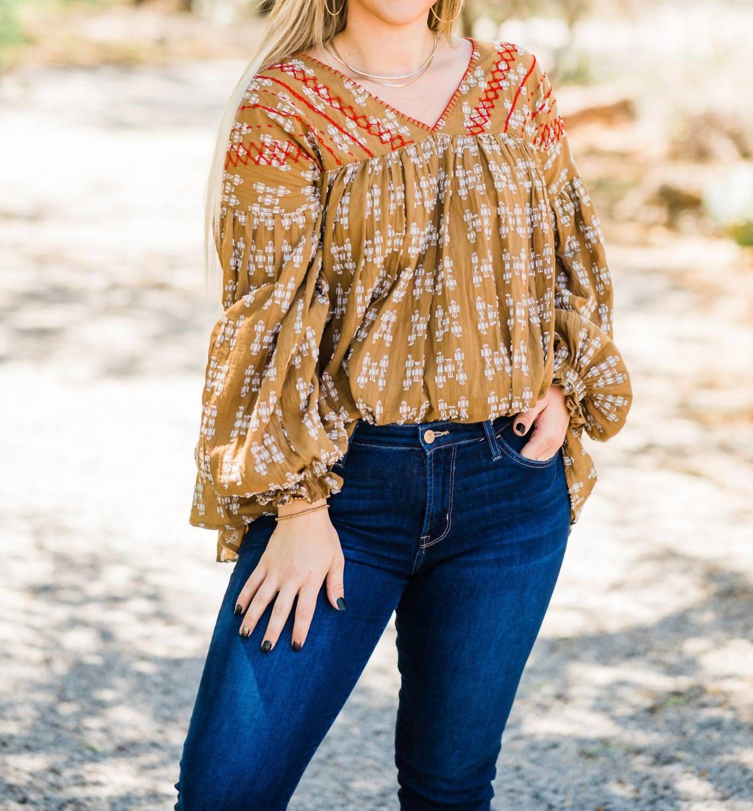Layerz Clothing - Ellie Mae V-neck Top