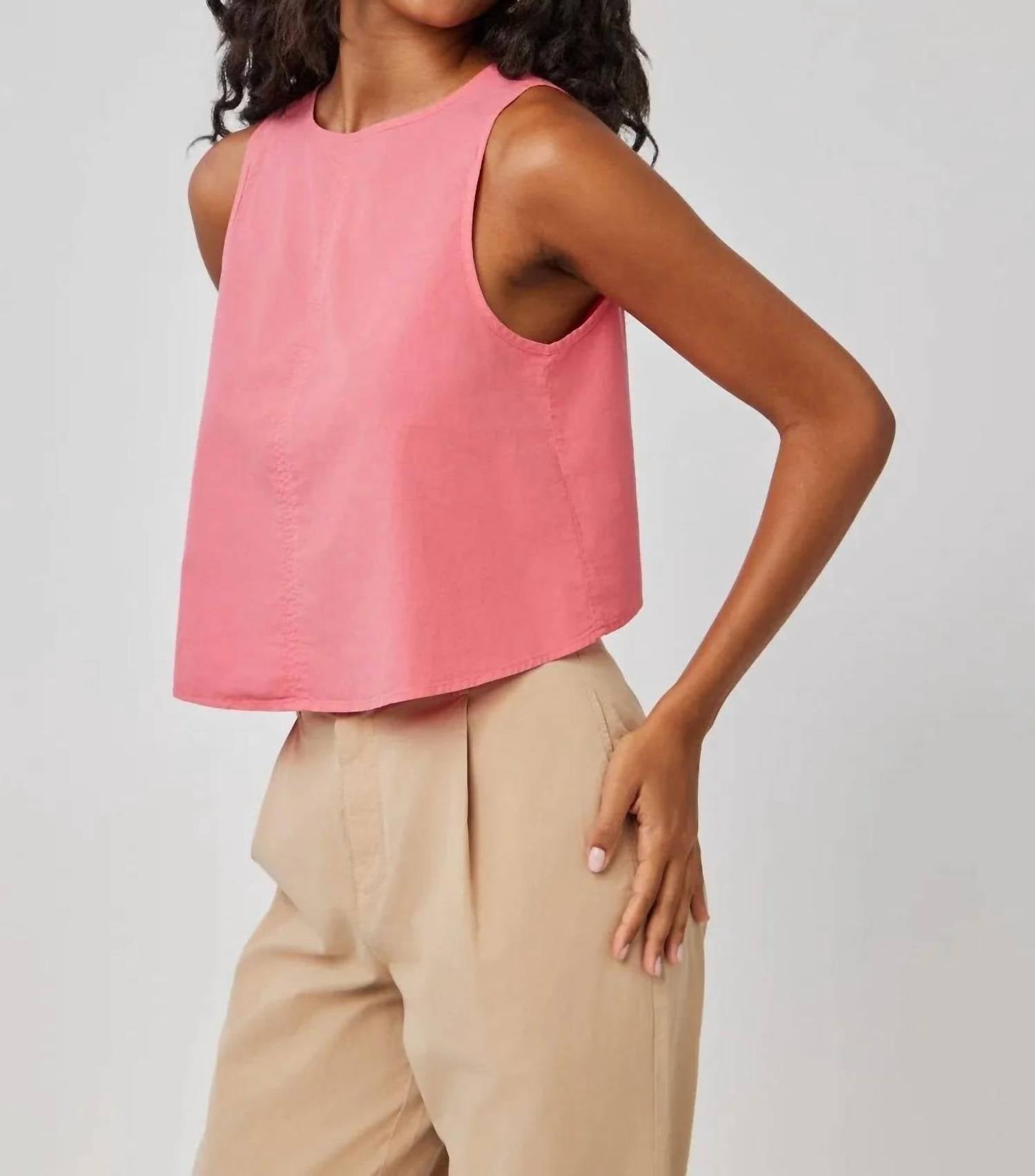 Bella Dahl - Sleeveless Button Back Top