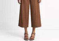 Vince - Women's Brushed Flannel Culotte Pant