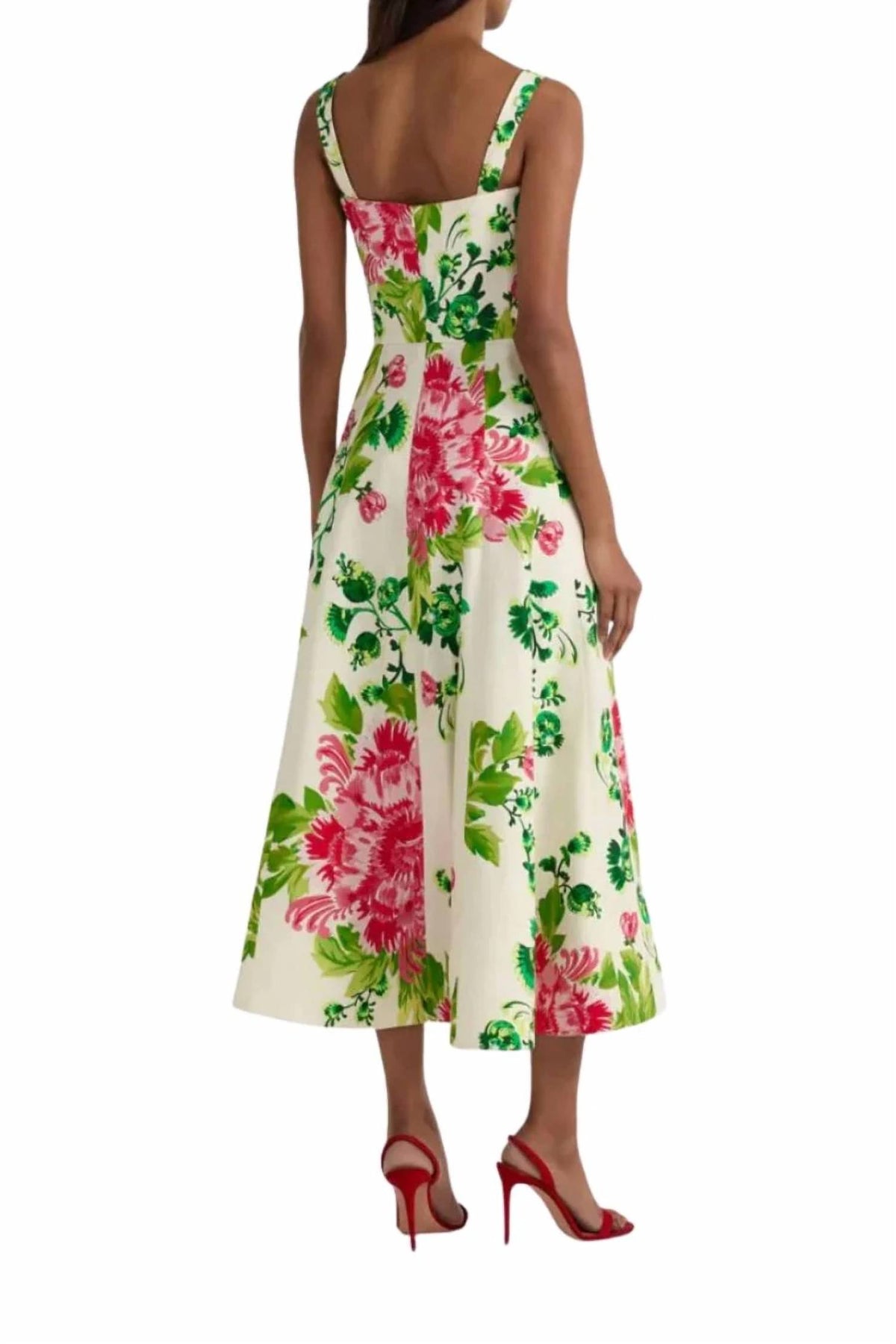 Saloni - Sabrina Midi Dress