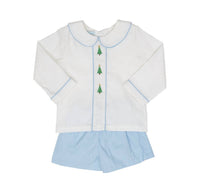 THE OAKS APPAREL Kids Charlie Short Set in tree trio - item