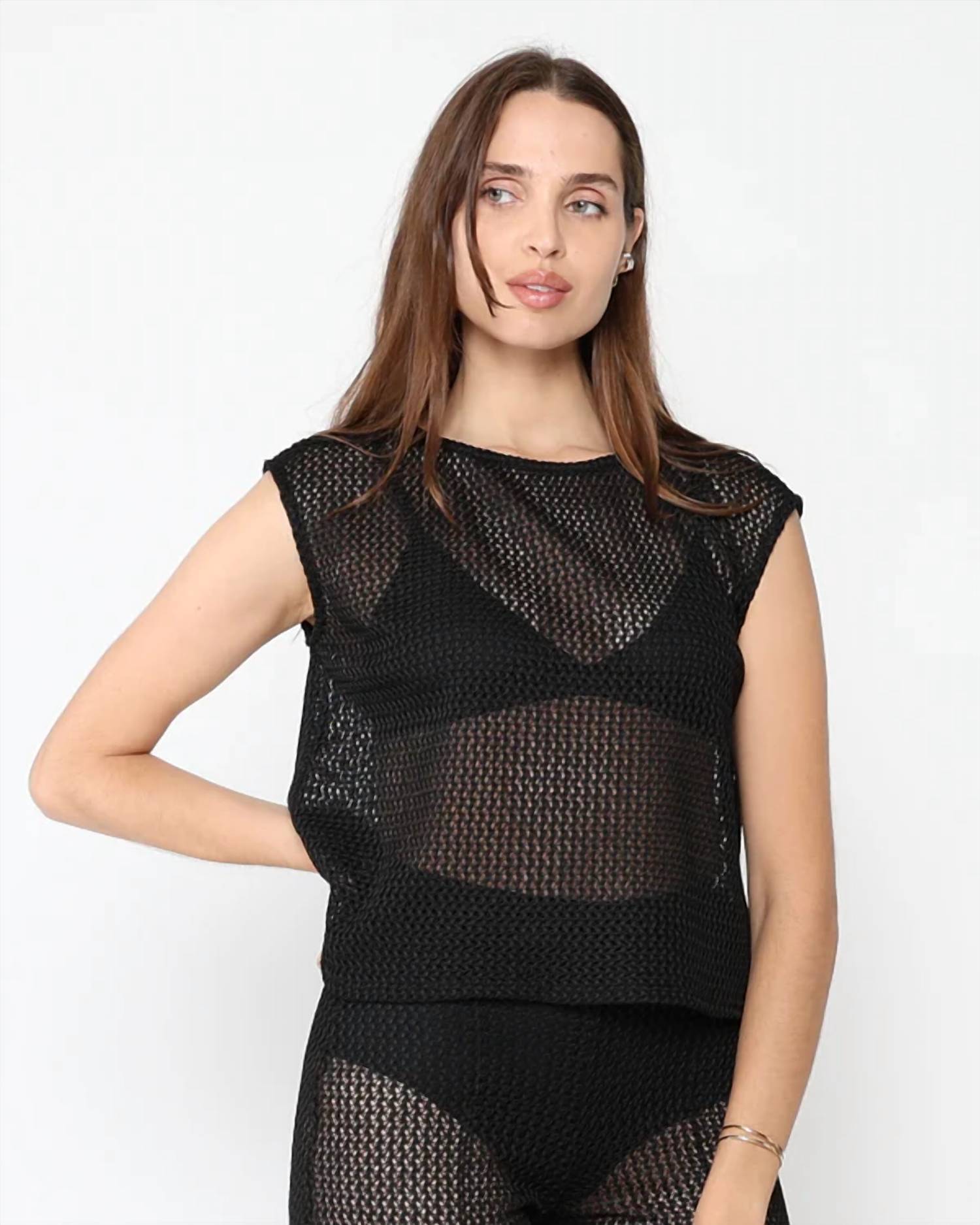 Ripley Rader - Fishnet Lounge Tank