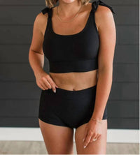 Mack & Mal - Ribbed Swim Shorts