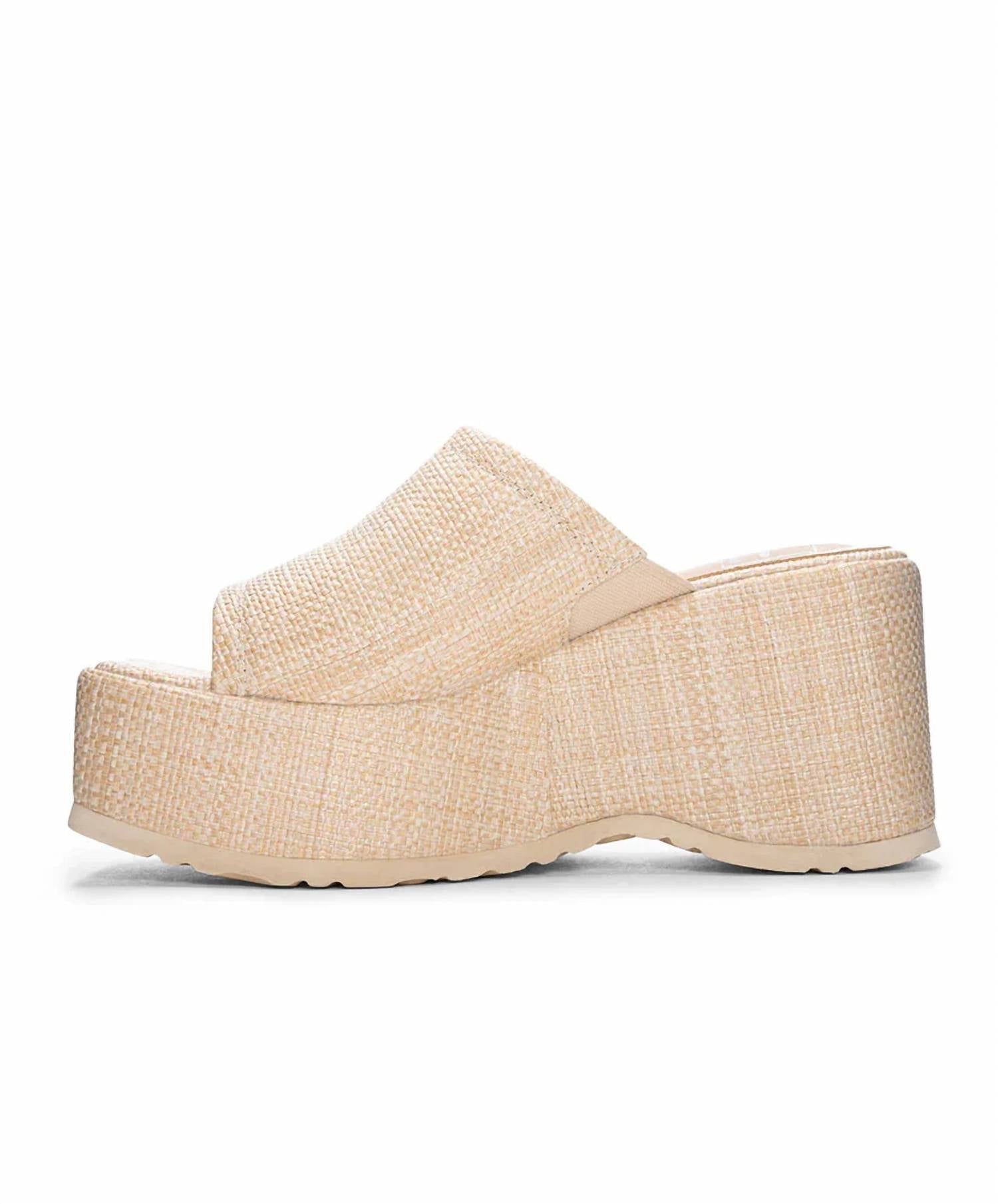 Chinese Laundry - Women's Straw Platform Sandal
