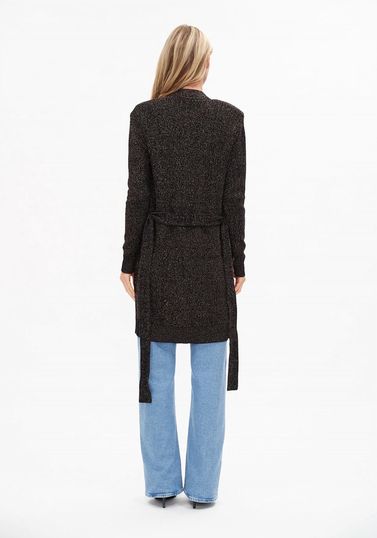 Six/Fifty - Sammy Metallic Cardigan