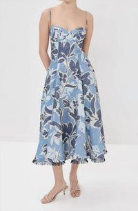 Jonathan Simkhai - Analise Bustier Midi Dress