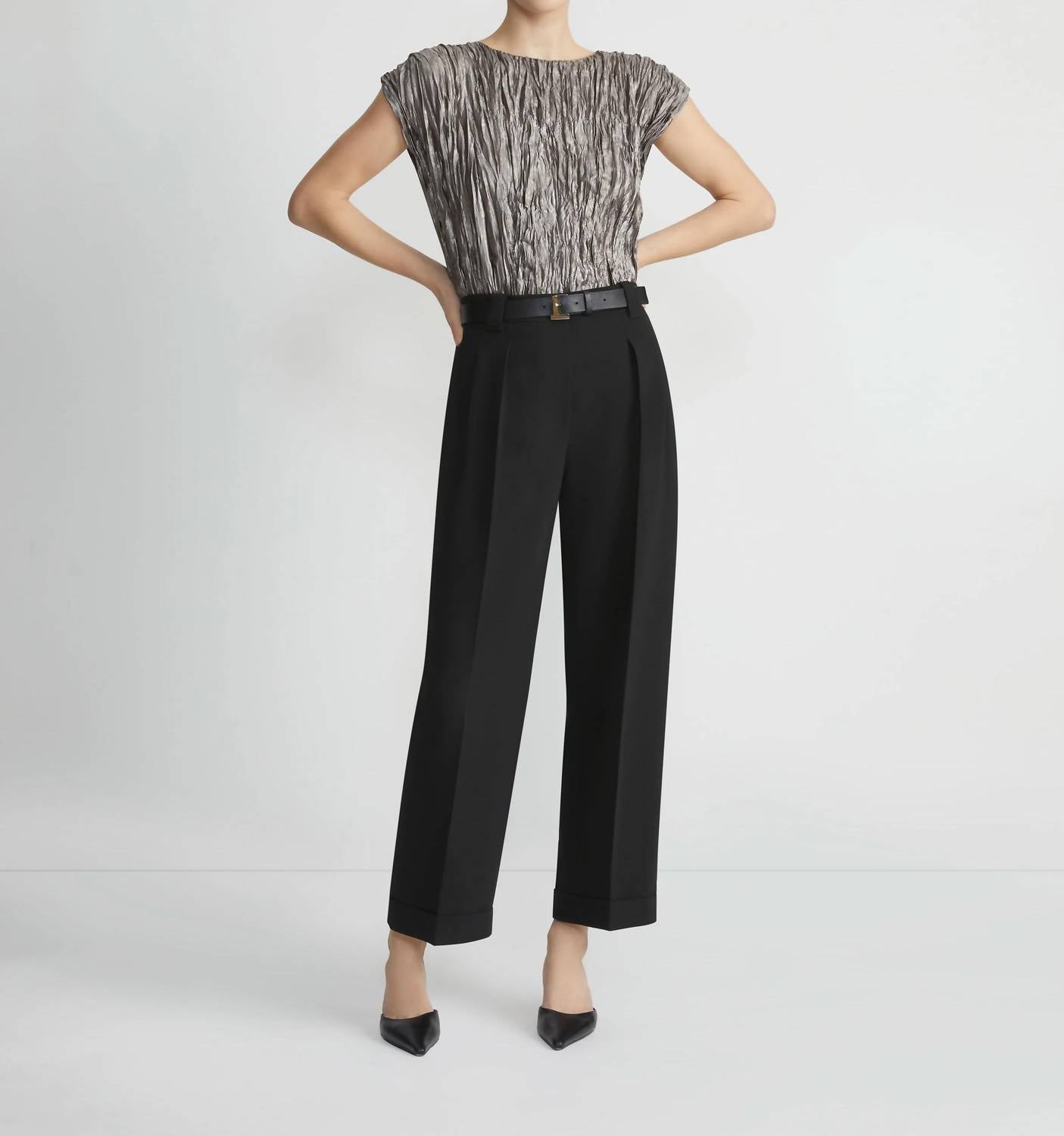 Lafayette 148 - Cap Sleeve Blouse