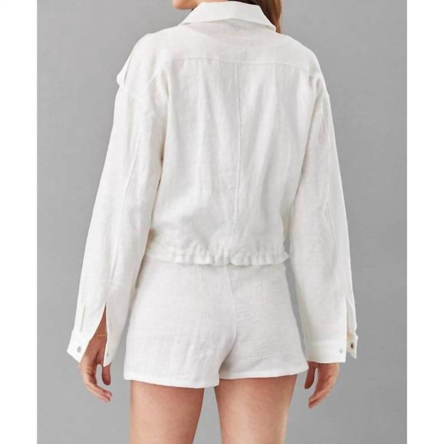 Lola & Sophie - Linen Twill Short