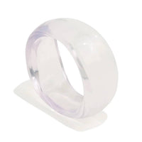 Sahira Jewelry Design - Women's Jessie Clear Acrylic Bangle