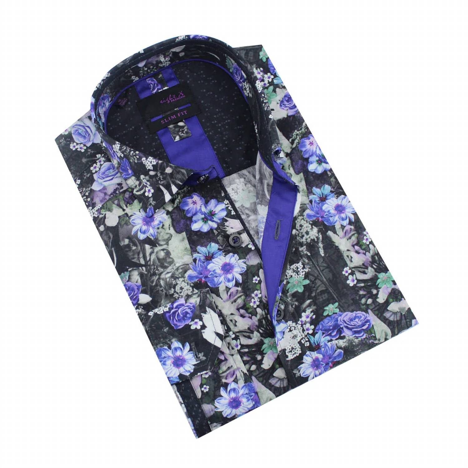 Eight X - NightShade Garden Button Down Shirt