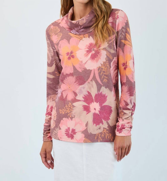 Fdj - Long Sleeve Cowl Neck Top