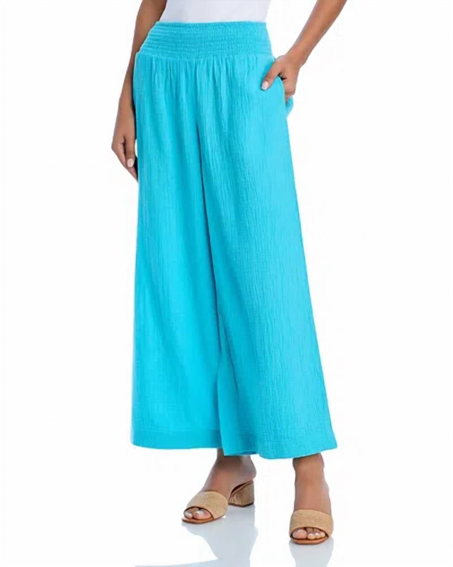 Echo - Women's Supersoft Gauze Smocked Pant