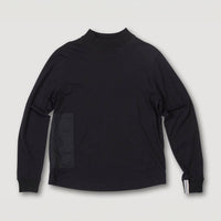 Articl3 - Men Mock Long Sleeve Polo