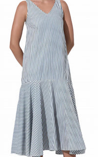Lusana - Justin Poplin Midi Dress
