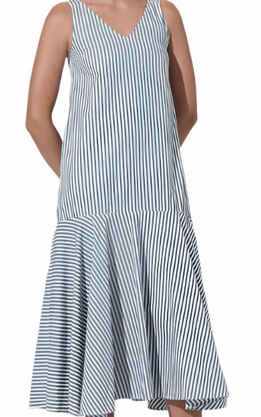 Lusana - Justin Poplin Midi Dress