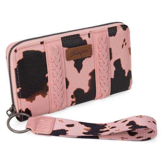 Wrangler - Cow Print Wallet