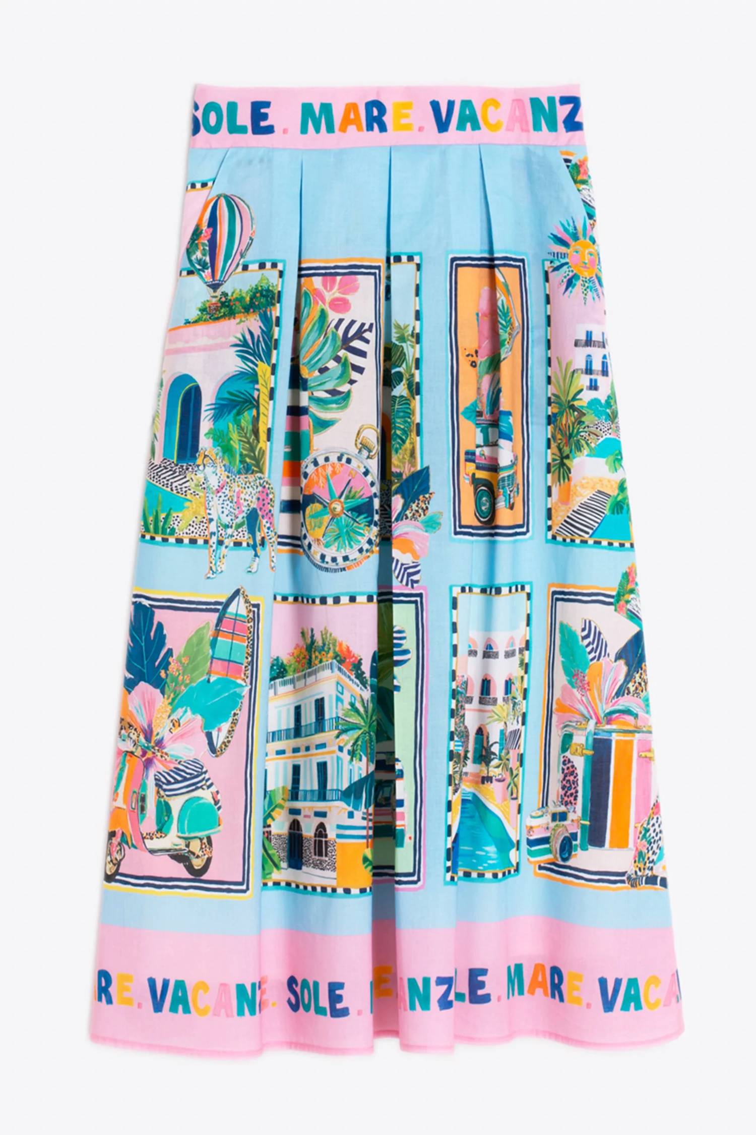 Vilagallo - Women's Olimpia Midi Skirt