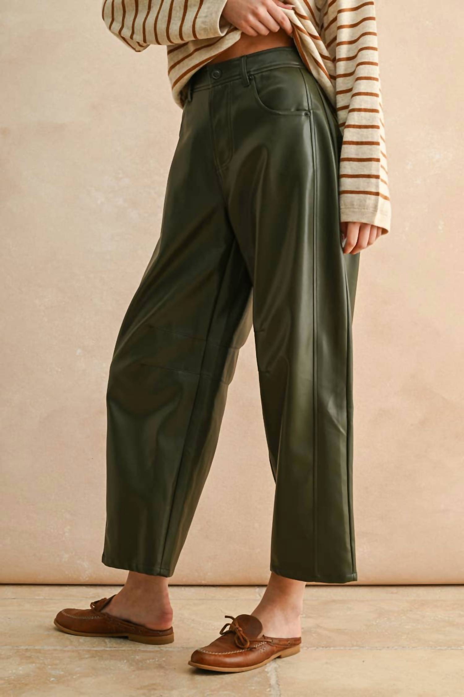 Miou Muse - Penelope Pleather Pants
