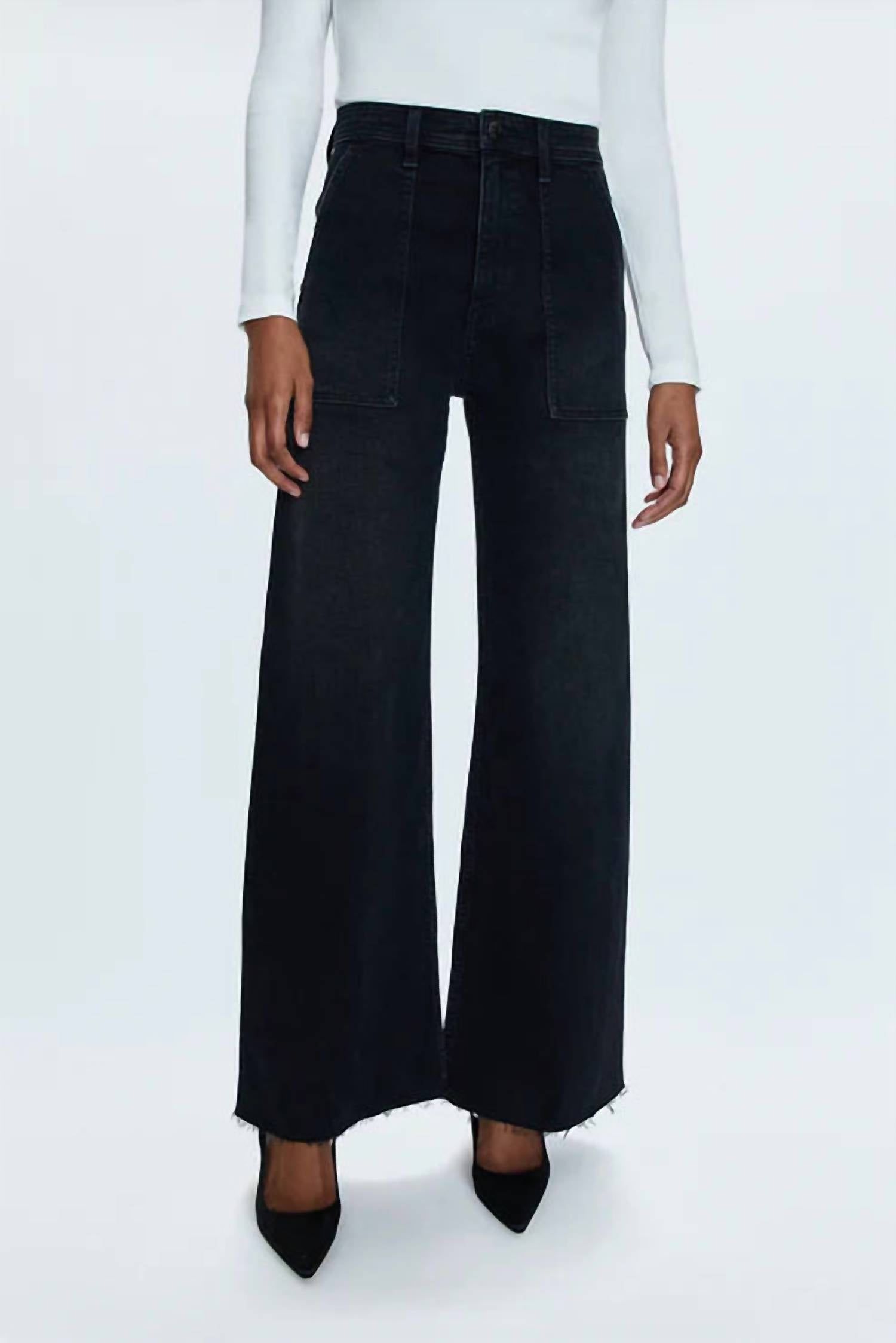 PISTOLA Penny Utility Jeans in black - women's jeans