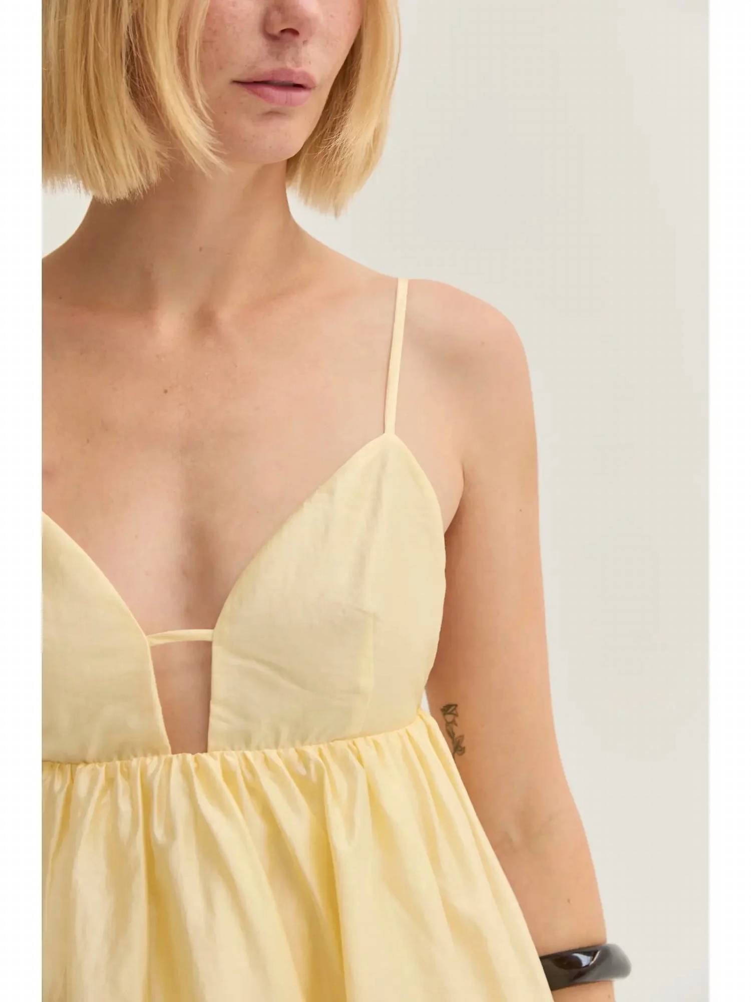 Crescent - Sylvie Babydoll Mini Dress