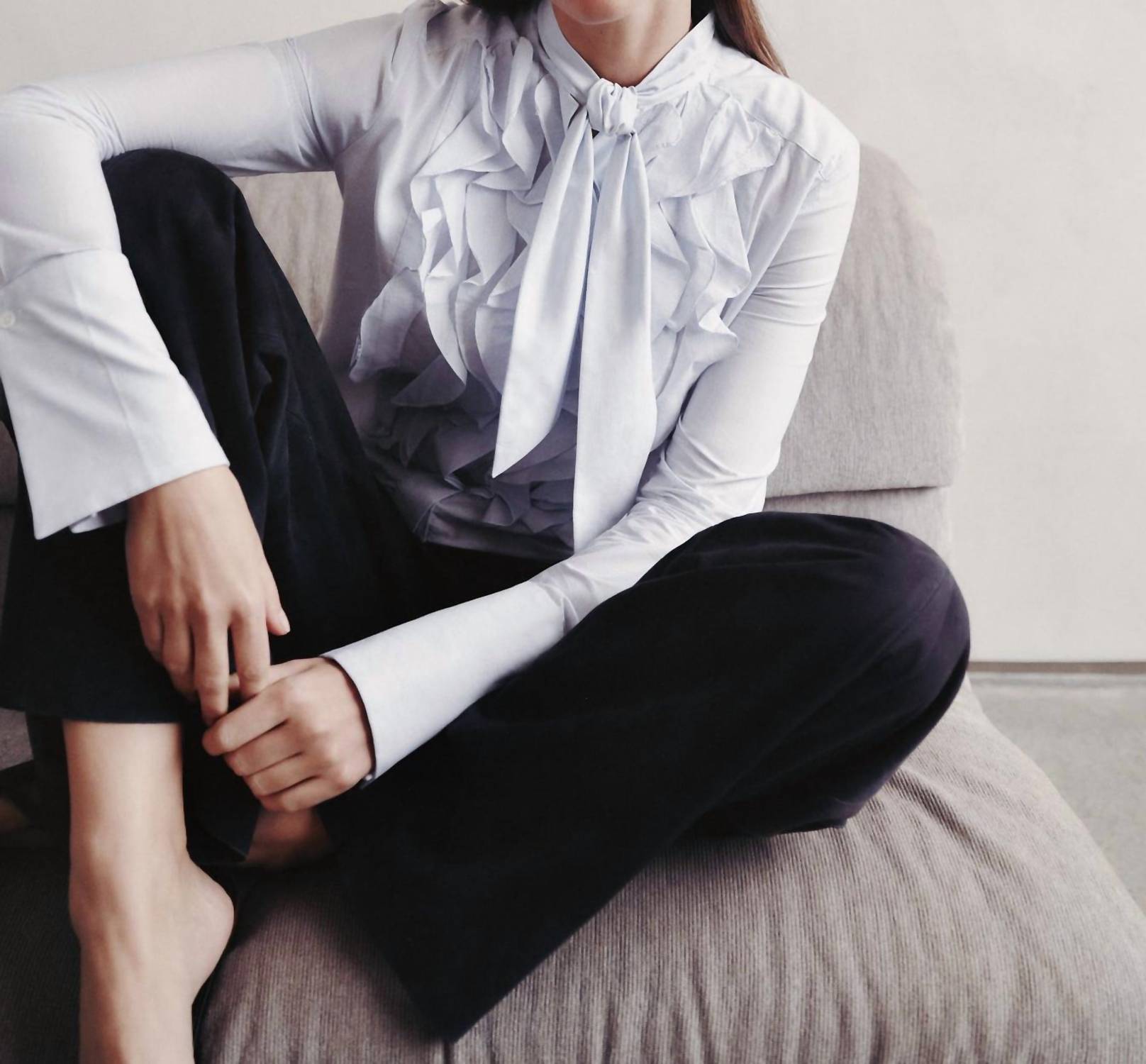 Twp - Patti Top Blouse With Tie