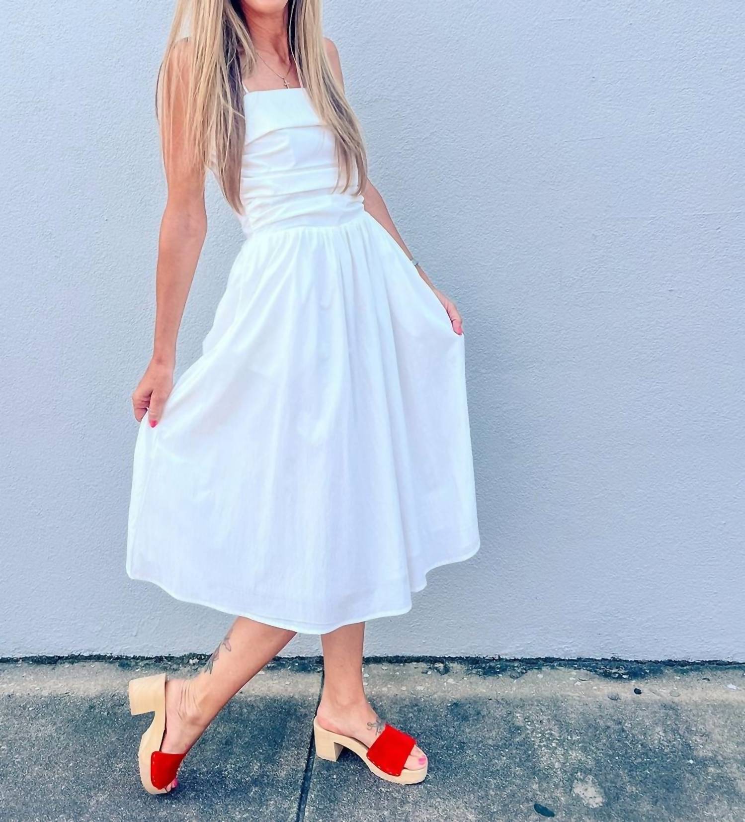 Pinch - Pretty Moments Shirred Midi Dress