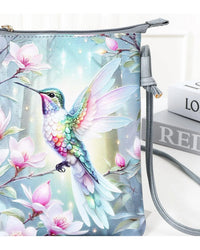 Shine Mark Accessories - Women's Whispering Wings Crossbody Cell Phone Bag