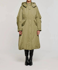 Oofwear - Water Repellent Long Puffer Coat