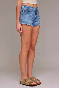 Hidden - Kayla Relaxed High Rise Jean Shorts