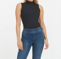 Spanx - Suit Yourself Ribbed Mock Neck Bodysuit