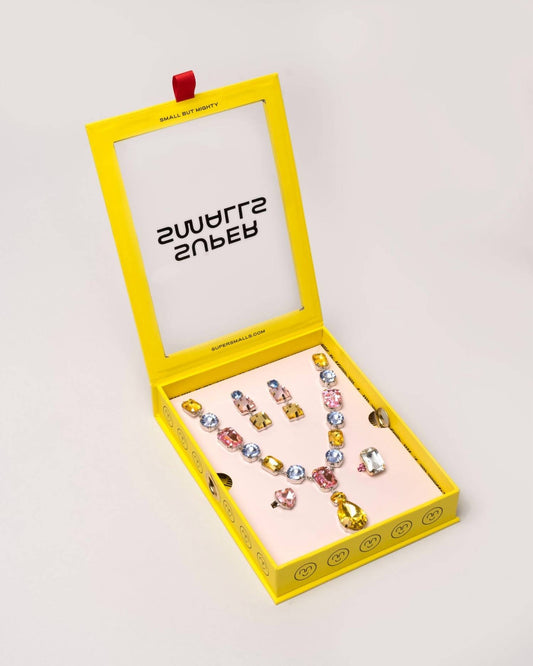 Super Smalls - Girl's Black Tie Mega Jewelry Set