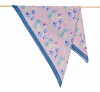 Epice - Women's Needlepoint Flower Scarf