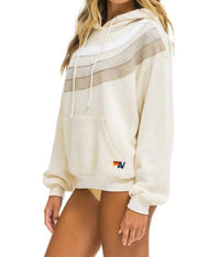 Aviator Nation - Wave Stripe 4 Relaxed Pullover Hoodie