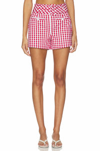 Cinq A Sept - Allie Mini Gingham Short
