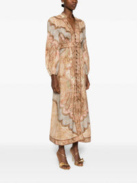 Zimmermann - Wanderlust Plunge Midi Dress