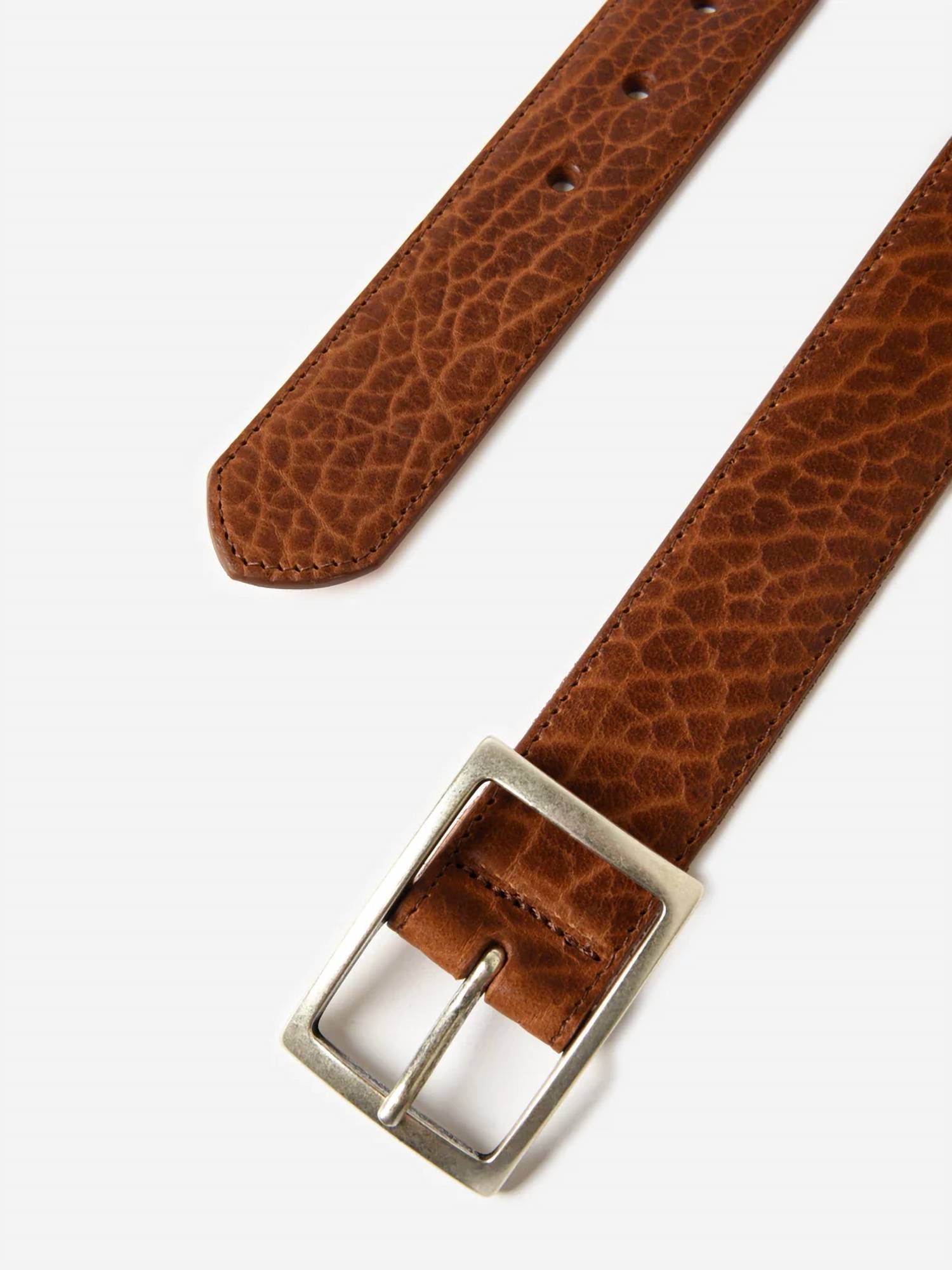 W. Kleinberg - Men's 5-pocket American Bison Belt
