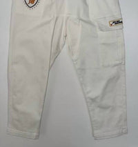 Me369 Aubree Drop Crotch Pants in white - women's pants - alternate view